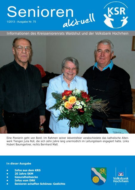 Ausgabe 1/2013 - KreisSeniorenRat Waldshut