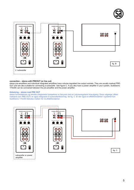 Manual SE 175 - 200 GB-DK _intl_ A4 - System Audio