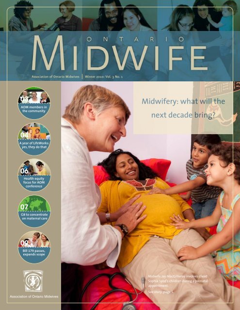 Winter 2010 - Association of Ontario Midwives