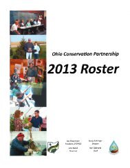 2013 SWCD Roster Directory (PDF 776 KB) - Ohio Department of ...