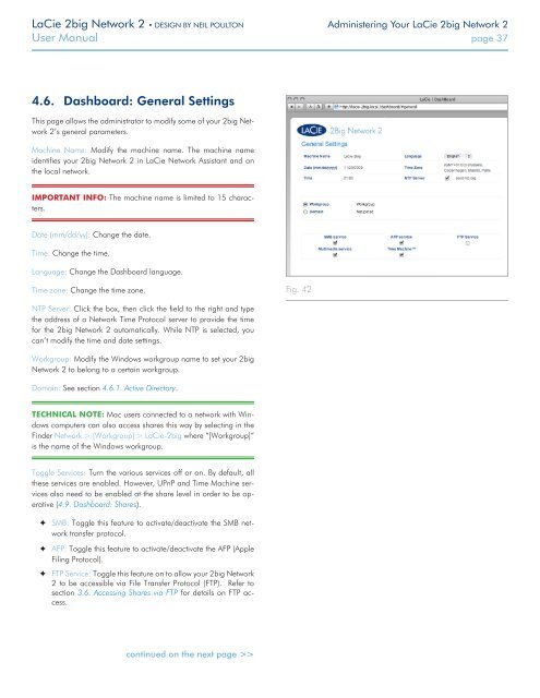 LaCie 2big Network 2 Hard Disk Manual - Tape Resources