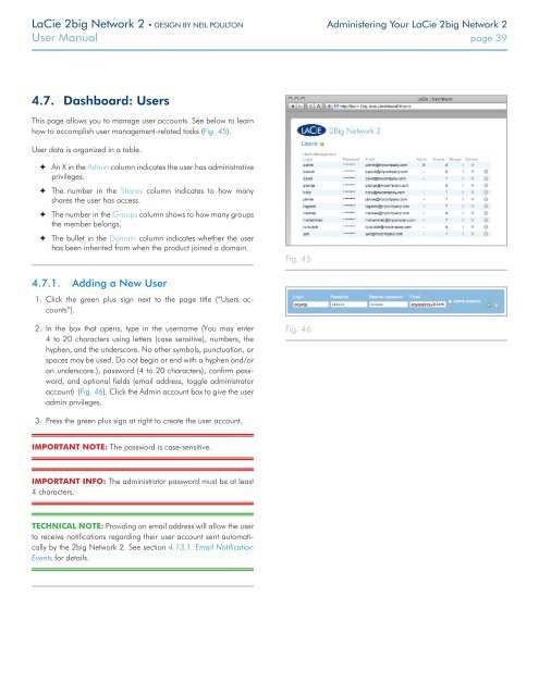 LaCie 2big Network 2 Hard Disk Manual - Tape Resources