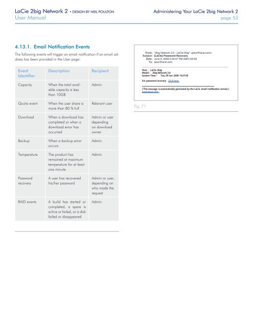 LaCie 2big Network 2 Hard Disk Manual - Tape Resources