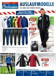 Sport Böckmann Katalog 2015 Sport Böckmann Katalog 2015