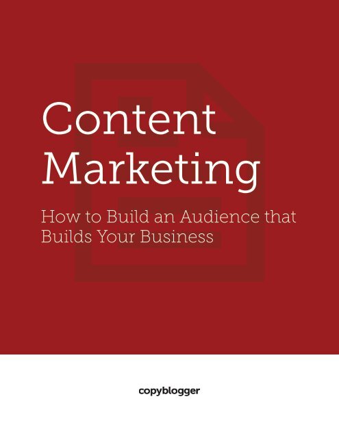 Content Marketing