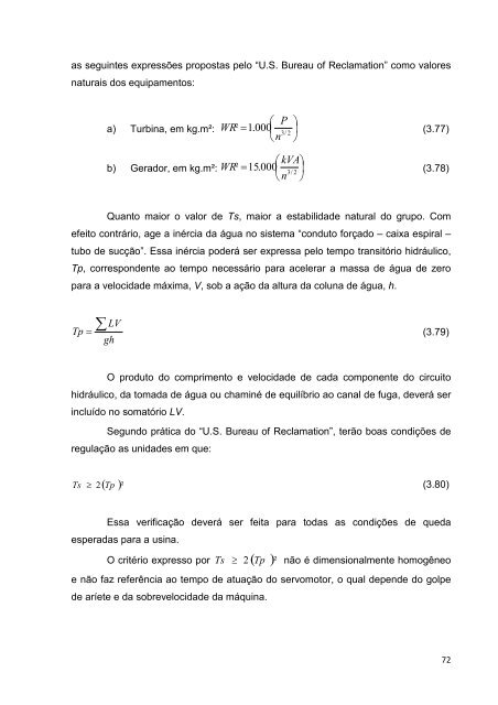 avaliaÃ§Ãµes numÃ©ricas de chaminÃ©s de equilÃ­brio - ppgerha ...