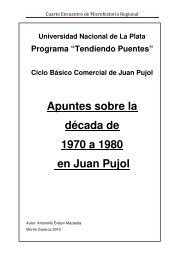 Apuntes sobre la dÃ©cada de 1970 a 1980 en Juan Pujol