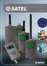 Short forM Catalogue - Satel Norge