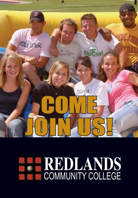 Viewbook 2006.indd - Redlands Community College