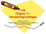 Netzwerkgrundlagen - CCNA 1 Chapter 2 Networking Fundamentals