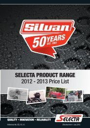 2012-13 Selecta Price Book - Silvan Australia