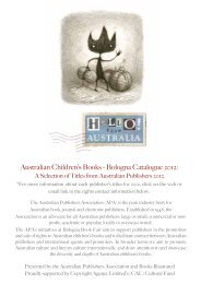 Bologna Catalogue 2012 - Australian Publishers Association