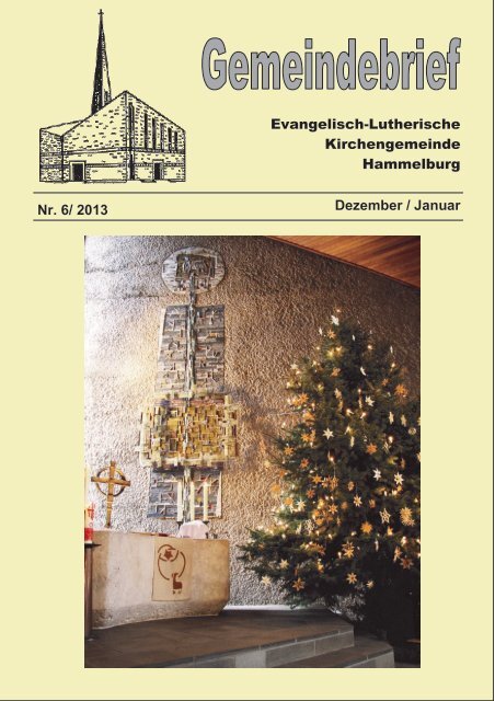 Aktueller Gemeindebrief als PDF - Evangelisch in Hammelburg