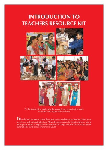 Introduction to Teacher Resource Kit - UNESCO Islamabad