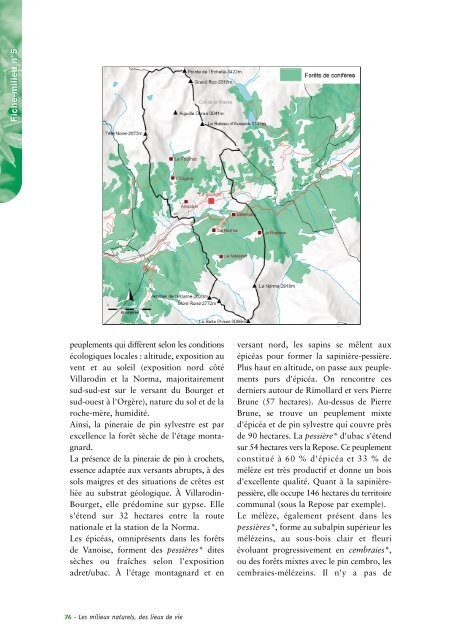 Patrimoine naturel de VILLARODIN-BOURGET - Parc national de la ...