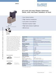 2/2 and 3/2-way Flipper Solenoid Valve, with hermetic ... - topvs1