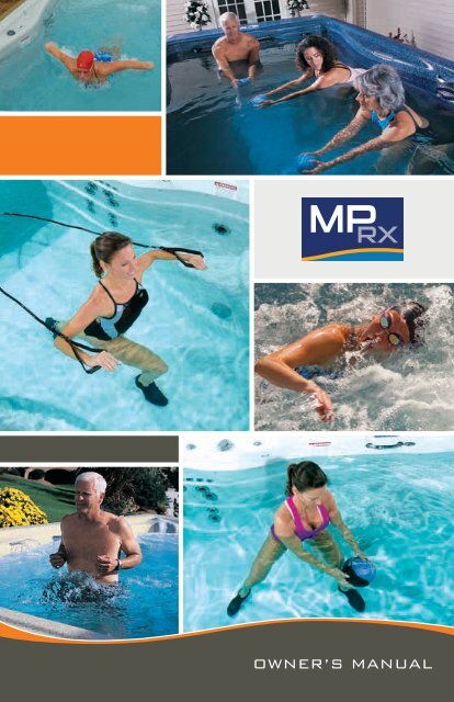 2013 Michael Phelps Swim Spa RX Owner's Manual - Master Spas