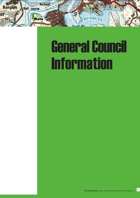 the road ahead - long-term council community plan 2004-2014