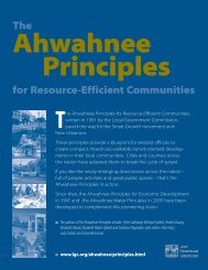 Ahwahnee Principles for Resource-Efficient Communities - Local ...