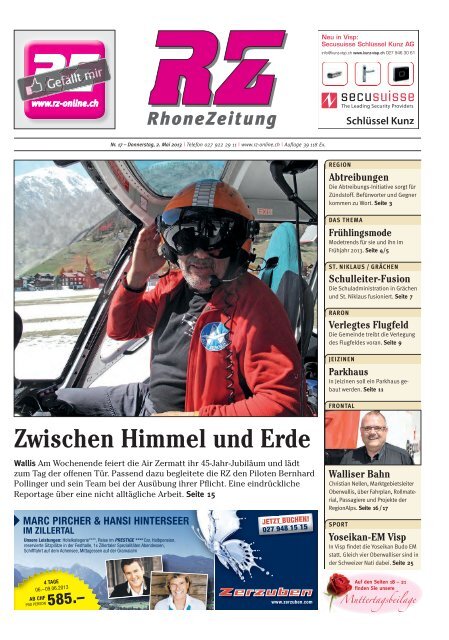 Download ePaper als PDF - Regional-Zeitung RZ