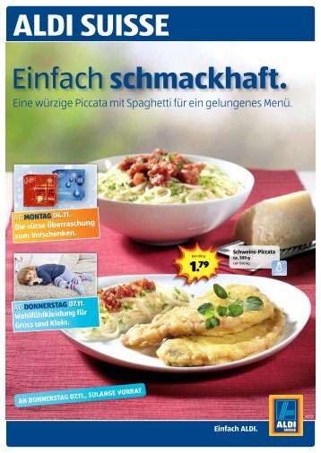 ab Montag, 04.11. - ALDI SUISSE AG