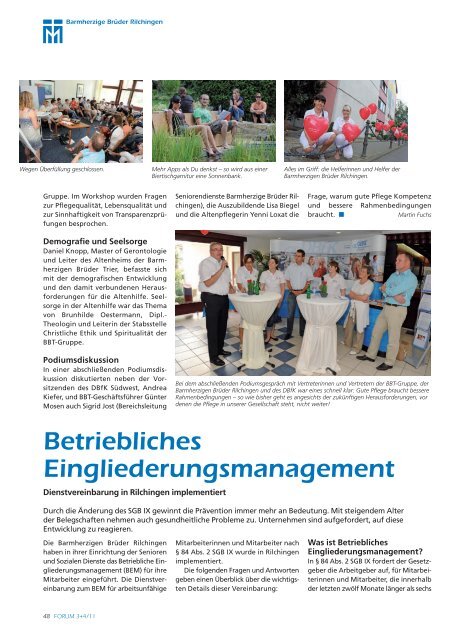 Aktionstag in Rilchingen: âGute Pflege braucht bessere Rahmen ...