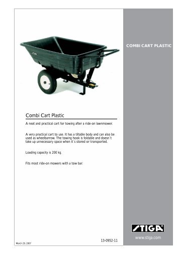 Combi Cart Plastic - Stiga.org