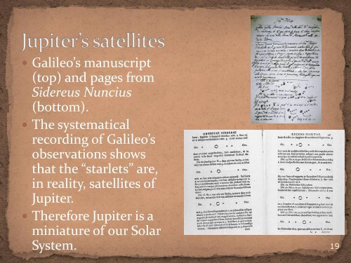 Kinematics - Galileo