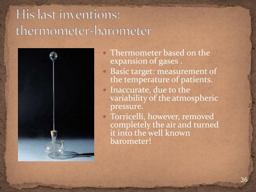 Kinematics - Galileo