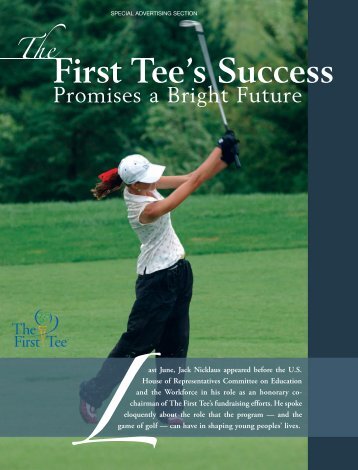 First Tee's Success - Forbes Special Sections