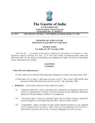 Plant Quarantine Order 2003 - Department of Biotechnology