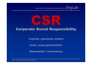 Corporate Social Responsibility - OrgLab