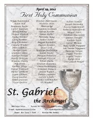 St. Gabriel St. Gabriel - St Gabriel Parish