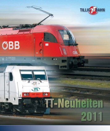 TT-Neuheitenprospekt 2011 - Tillig