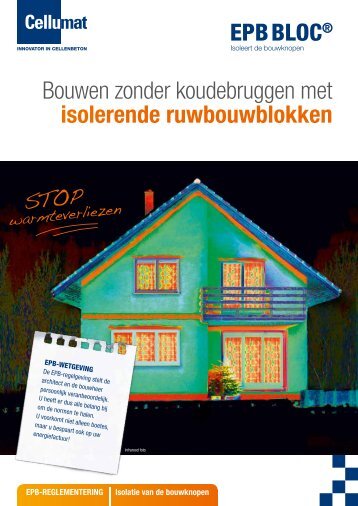 Brochure EPB BLOC - Bouwknopen - Cellumat
