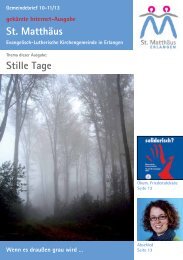 Ausgabe Oktober bis November 2013 - Evang.-Luth ...