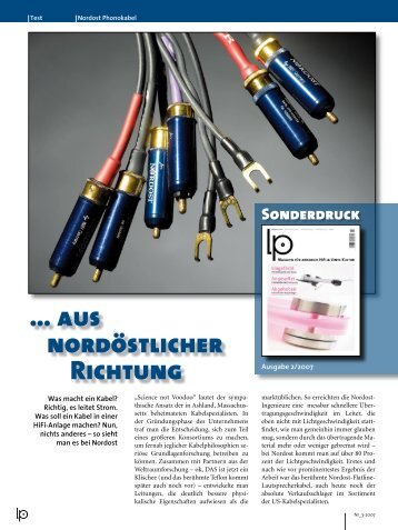 … aus nordöstlicher Richtung - Connect Audio Vertrieb GmbH