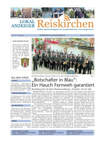 Heimatzeitung Nr. 19-2011.pdf - Gemeinde Reiskirchen