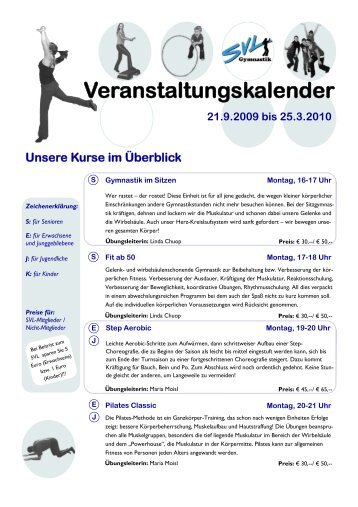 Kalender 2009 - SV Lichtenberg