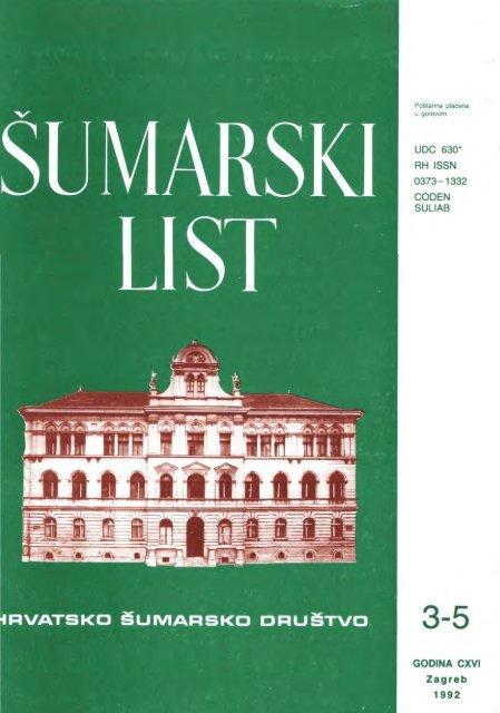 Å UMARSKI LIST 3-5/1992 - HÅ D