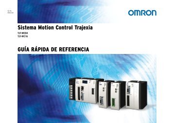 Trajexia Guía de referencia rápida