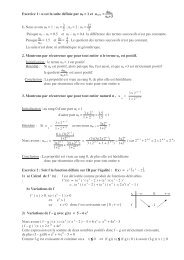 Exercice 1 : u est la suite dÃ©finie par u0 = 1 et un+1 = 6un un+3 1 ...