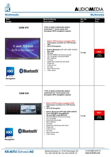 Audiomedia Multimedia Systeme - Krautli