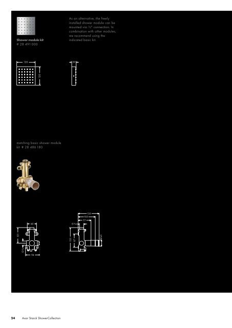 Axor Starck ShowerCollection Shower Planning - Hansgrohe