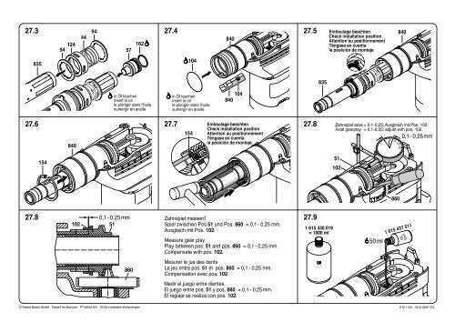 INSTANDSETZUNGSHINWEISE REPAIR ... - Elektroda