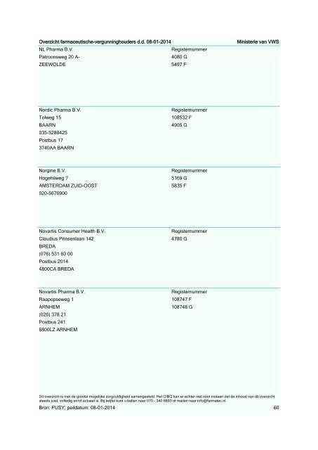 Farmaceutische-vergunninghouders - Farmatec