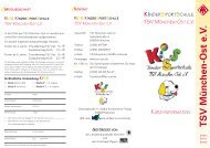 KISS Flyer20022013 - TSV München Ost