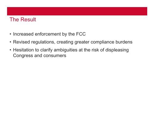 The Telephone Consumer Protection Act - Reed Smith