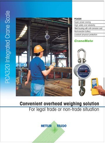 PCA320 Integrated Crane Scale