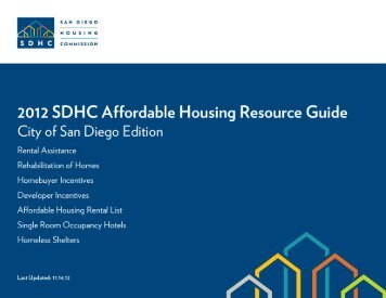 Affordable Housing Resource Guide - San Diego Housing ...